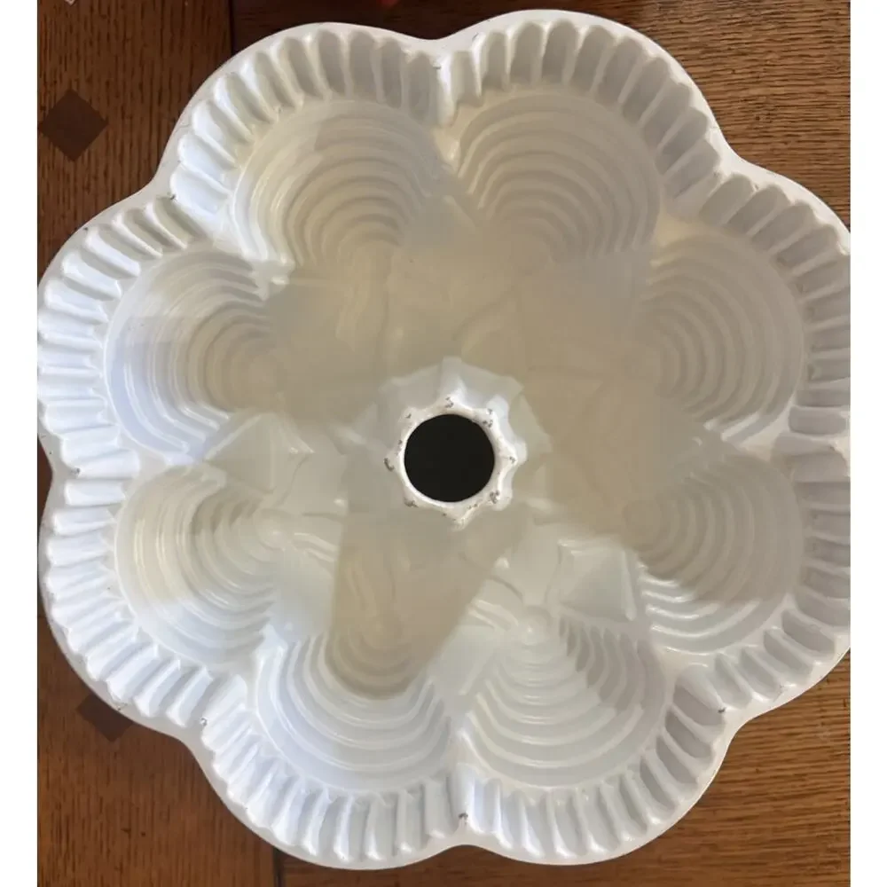 Vintage Nordic Ware/Northland Aluminum Bundt Pans Lot of 2 Orange Fiesta Party